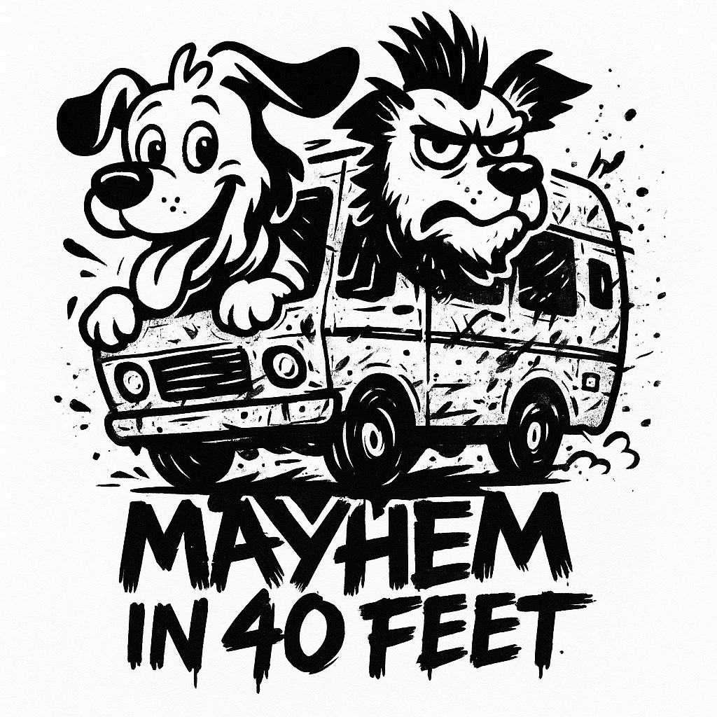 Mayhem in 40 Feet Logo