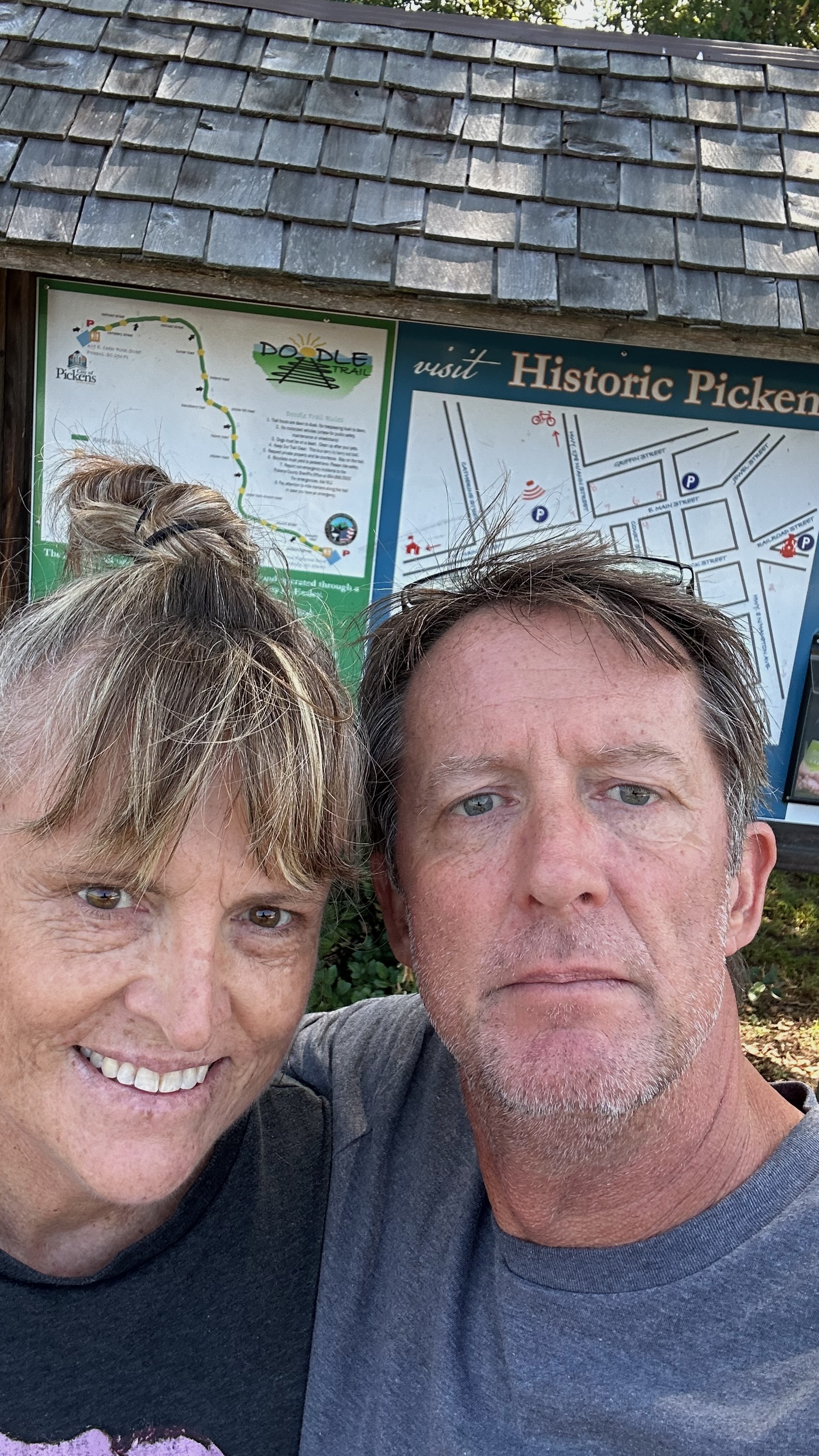 John and Kylie on the Doodle Trail