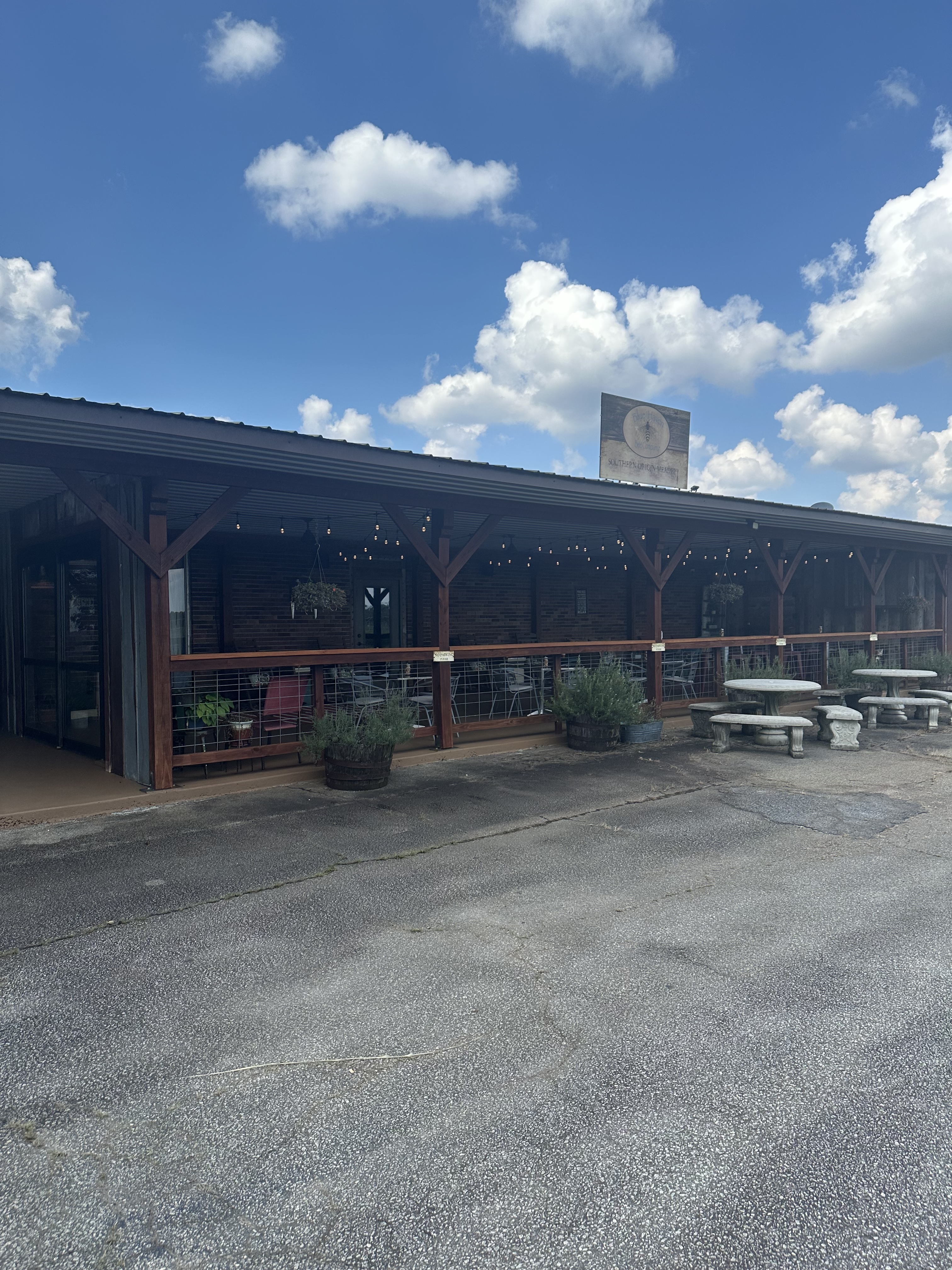 Southern Origin Meadery exterior in Canon, GA