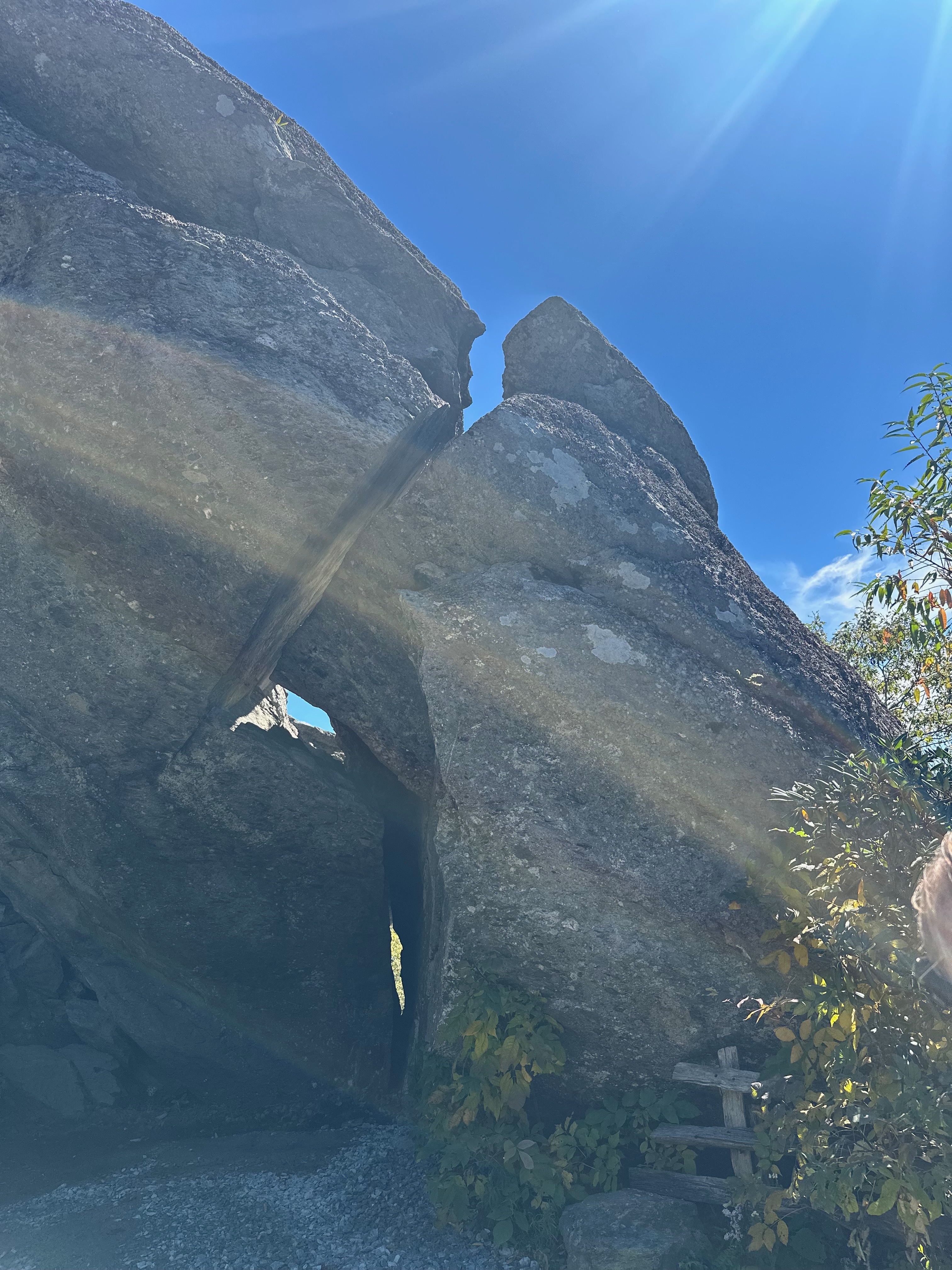 Split Rock at Grandfather Mountain