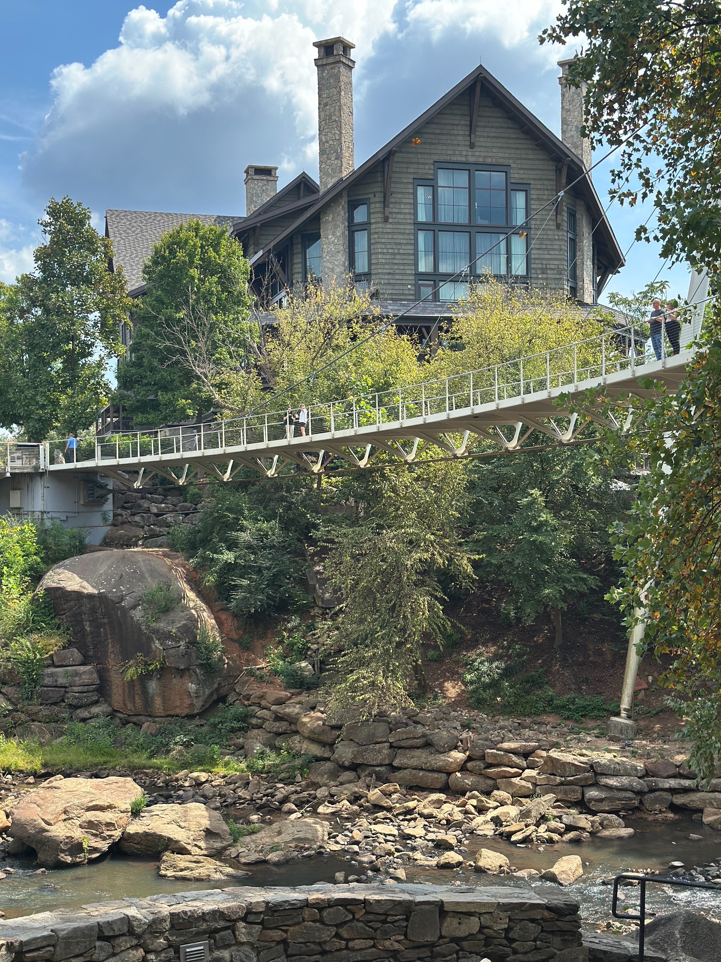 Old mill along the Swamp Rabbit Trail